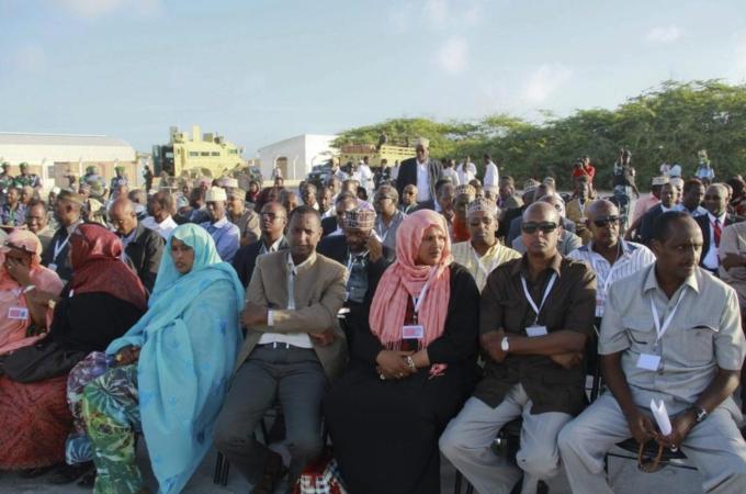 Somalia swears in historic new parliament