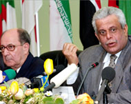 OPEC President Abdullahal-Attiyah (R): problems within