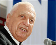 Israeli Prime Minister Ariel Sharon 