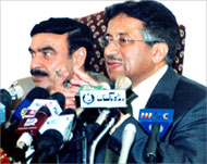 President Musharraf expressed grief