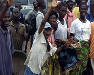 Liberians were jubilant about the arrival of peacekeepers