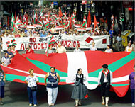 Basque nationalist protest: The topic is Spain's most divisive issue