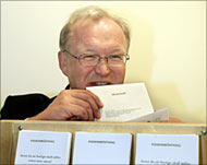 Swedish Premier Goran Perssonsaw his voters reject the euro 