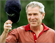 Bush made an unprecedented public declaration