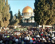 Palestinians will not give upIslam's third holiest site 