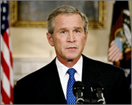 Bush wants non-US soldiers to bolster the occupation of Iraq 