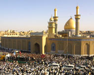 Thousands of Shia have turned outto mourn Ayat Allah Hakim