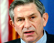 Deputy Defence Secretary Paul Wolfowitz usually keeps his cool
