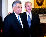 Wickremesinghe (L) was hopingto seal free trade deal with US