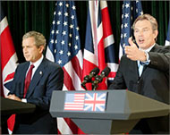 Blair is seen by many as  America's poodle