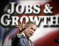 Good news for Bush: Better job figures may be aiding confidence