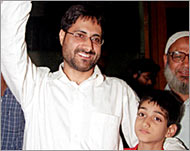 Syed Abd al-Rahman Geelani afterhis release from jail