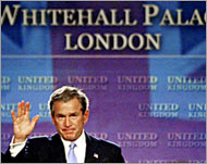 Bush's speech made some rarecriticism of Israeli policy
