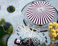 Amusement park type rides insideJackson's Neverland ranch 