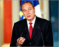 
Chirac wants the ban formalisedby start of next academic year Chirac wants the ban formalisedby start of next academic year 