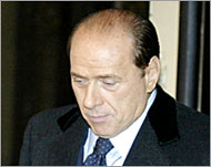 Berlusconi denied reports of a possible attack on Vatican