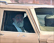 Khamenei saw the scale of thedestruction for himself