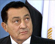 President Hosni Mubarak has beencondemned by rights groups 