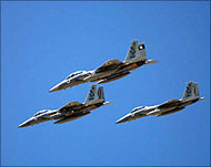 Israeli warplanes violated Lebanese airspace on Monday