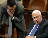 MPs of Ariel Sharon's Likud party discussed expelling Arabs before