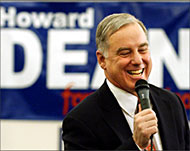 Howard Dean has lost momentumbut aims to bounce back