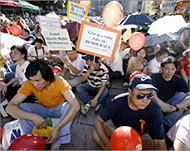 Pro-democracy demonstrators rally in Hong Kong