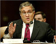 George Tenet faced a Senate panel over his comments on Iraq