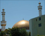 The mosque in the Vila Portes region of the city of Foz 