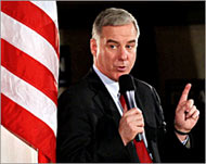 Anti-Iraq-war candidate HowardDean is now out of the race