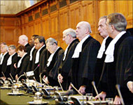 The International Court of Justiceis investigating the barrier case