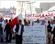 Bahrainis demonstrated against  the Big Brother show