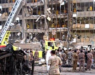 At least eight people were killedin the Riyadh blast last month 