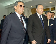 Musa with Tunisian Foreign Minister Habib Bin Yahia 