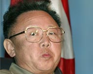 North Korea's leader Kim Jong Il 