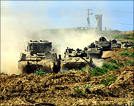 Use of army tanks by Israel is described as 'state terrorism'
