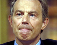 The British PM Tony Blair made a rare rebuke of Israeli actions 