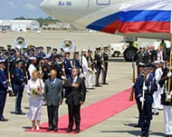 Vladimir Putin is among worldleaders attending the summit