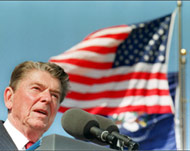 Reagan bid farewell to theAmericans in a moving letter