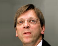 Belgian PM Guy Verhofstadt isa possible Prodi successor