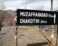 The EU team visited Pakistan-administered Kashmir last year