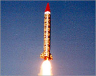 Pakistan's Ghauri missile is capable of carrying N-warheads 