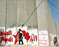 Palestinians call Israel's wall anApartheid Wall