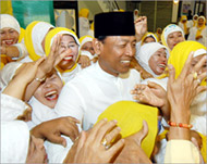 Wiranto, the Golkar party man, is likely to step out of the race