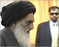 Sistani arrived in the southern city of Basra on Wednesday 