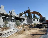 The imported cement was meant for rebuilding Palestinian homes