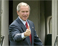 Bush took office amid a voting controversy in the 2000 elections