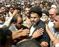 Al-Sadr aide Shaikh Hazim was detained by Iraqi troops on Sunday