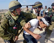 An unknown number of Palestinians have been detained 