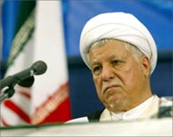 Rafsanjani warned the US againstattempting to attack Iran