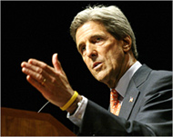 Kerry accused Bush of rushing into the Iraq war 